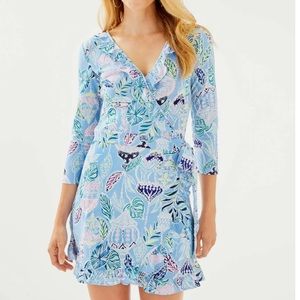 Lilly Pulitzer JESSALYNNE WRAP ROMPER